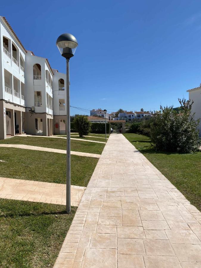 Apartamento Bajo Con Piscina Macarella Cala'N Blanes  Exterior photo