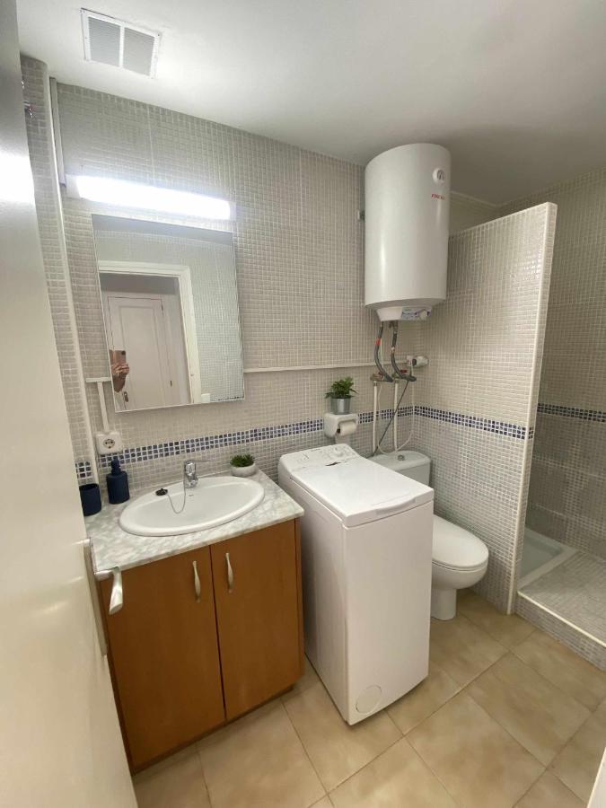 Apartamento Bajo Con Piscina Macarella Cala'N Blanes  Exterior photo