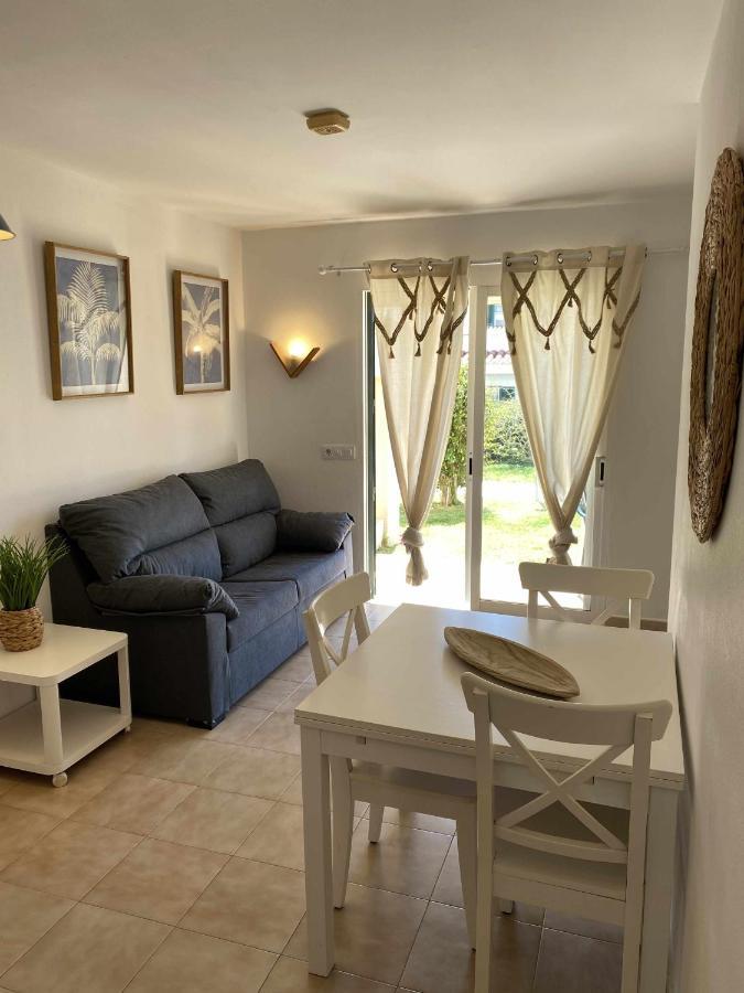 Apartamento Bajo Con Piscina Macarella Cala'N Blanes  Exterior photo