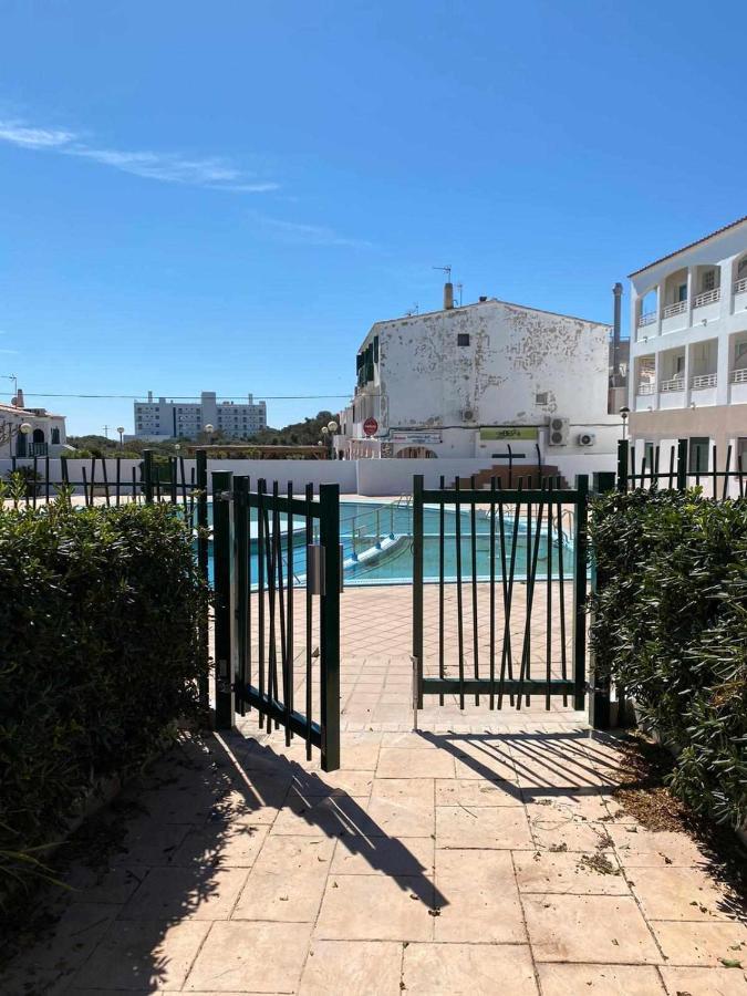 Apartamento Bajo Con Piscina Macarella Cala'N Blanes  Exterior photo
